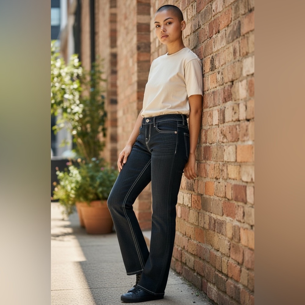 Mek dnm denim slim boot jeans
